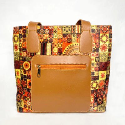 OMNI BROWN TOTE BAG