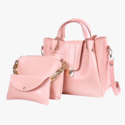 SWAG T-PINK 3 PCS HANDBAG