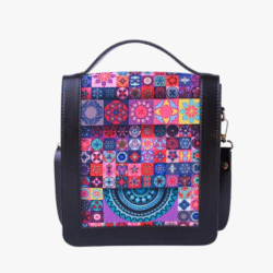 SPECTRUM BLACK CROSSBODY BAG