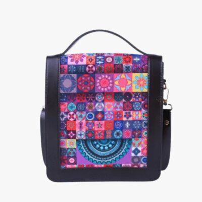 SPECTRUM BLACK CROSSBODY BAG
