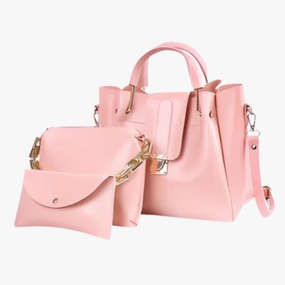 SWAG T-PINK 3 PCS HANDBAG