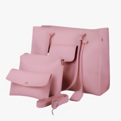 TRIPLET T-PINK TOTE SET