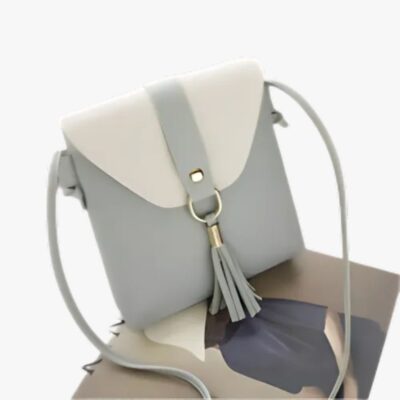 COZY GREY CROSSBODY BAG