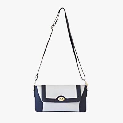 BLACK HIGH-FLYER SHOULDER BAG