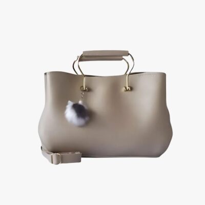 SATCHEL LEATHER HANDBAG