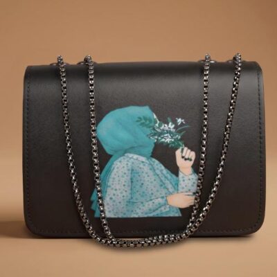 TRENDY HIJAB BLACK CARRY CROSSBODY BAGS