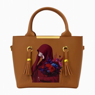 HIJAB BROWN TOTE BAG