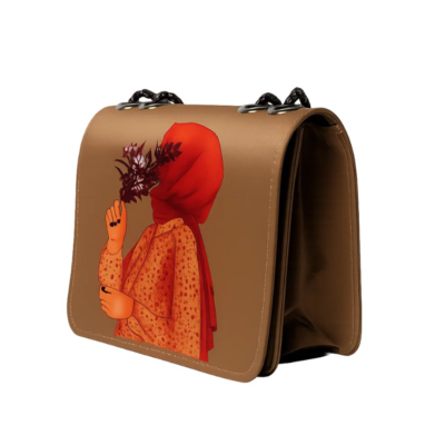 TRENDY HIJAB GOLDEN CROSSBODY BAG