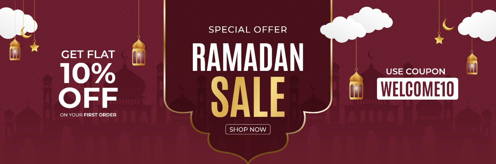 Talha Crafts Ramadan Sale Banner