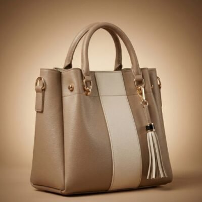 Harmony Beige 5 Pcs Hand Bag